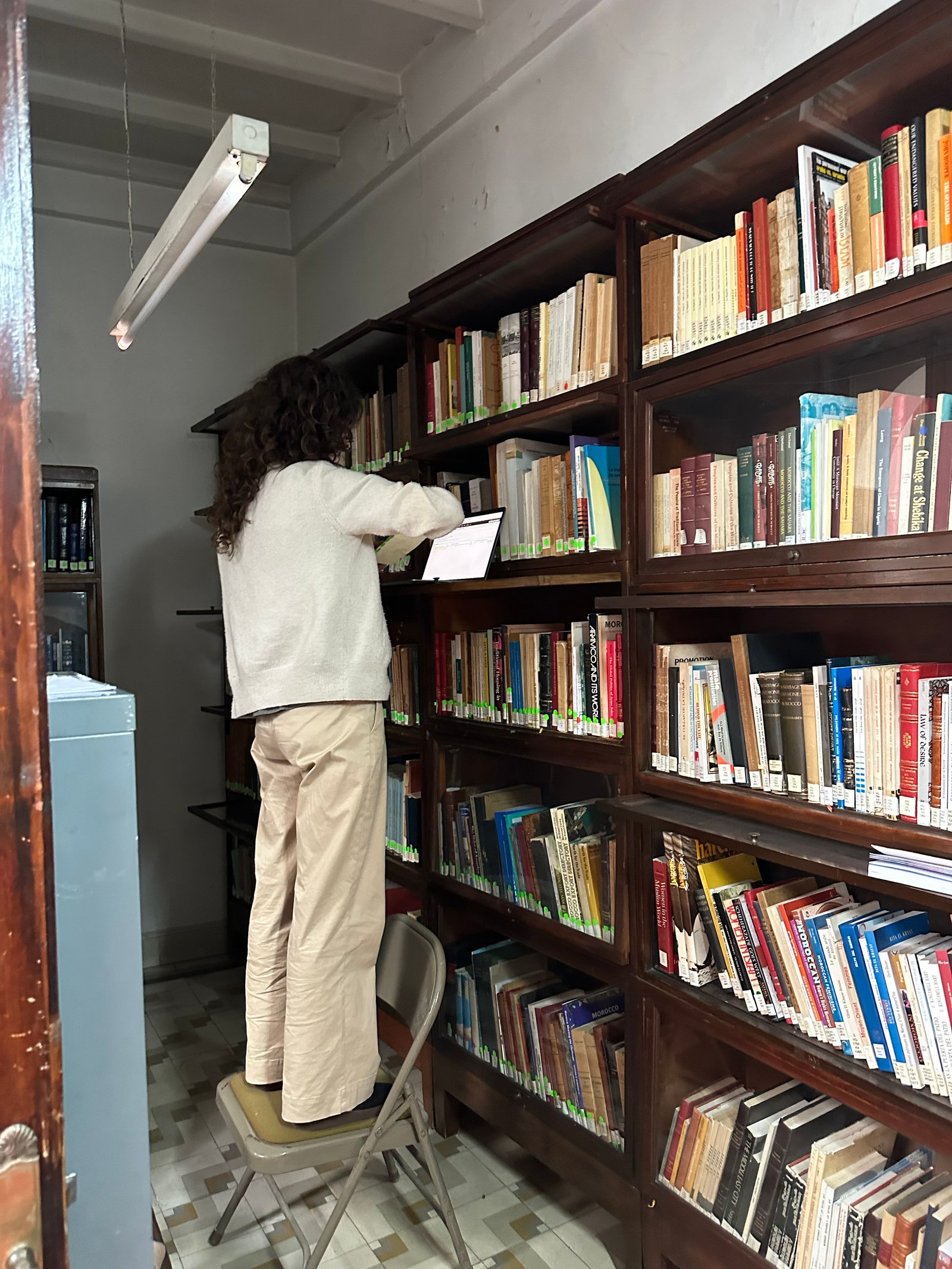 Library volunteer